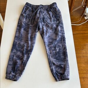 Athleta Farallon Camo Jogger in Purple-Blue, Women's 6
